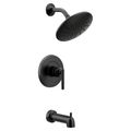 Product Image of Gibson Matte Black M-core 2-series Rs Tub And Shower Trim, UT3003EPBL