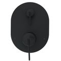 Product Image of Cia M-CORE 3-Series Valve Trim w/ Integrated Diverter (Matte Black), UT3331BL