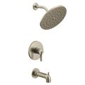 Product Image of Cia Brushed Nickel Eco Performance M-core 3-series Tub And Rainshower Trim, 1.75 Gpm, UT3363EPBN