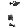 Product Image of Voss Matte Black M-CORE 3 Series Tub/Shower, 1.75 gpm, UT3693EPBL