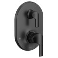 Product Image of Doux M-CORE 3-Series Valve Trim w/ Integrated Diverter (Matte Black), UTS2611BL