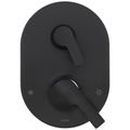 Product Image of Doux M-CORE 3-Series Valve Trim w/ Integrated Diverter (Matte Black), UTS2611BL
