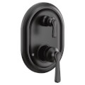 Product Image of Colinet M-CORE 3-Series Valve Trim w/ Integrated Diverter (Matte Black), UTS9211BL