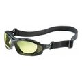 Product Image of Seismic Anti-Fog Safety Glasses, Polycarbonate, Amber Lenses, Full-Framed