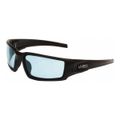 Product Image of Hypershock Anti-Fog Safety Glasses, Polycarbonate, Blue Lenses, Full-Framed, UV Protection, Black Frame, Dual
