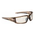 Product Image of Hypershock Scratch-Resistant Safety Glasses, Full-Framed, Brown Frame