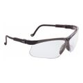 Product Image of Genesis Anti-Fog & Scratch-Resistant Safety Glasses, Clear Lenses, Frameless, Black Frame, Adjustable