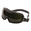 Product Image of Entity Anti-Fog Safety Goggles, Green Polycarbonate Lenses, Indirect Vent, Black Frame, Shade 5