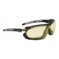 Product Image of Tirade Safety Goggles, Dust, Anti-Fog, Amber Lens, Indirect Vent, Black Frame