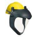 Product Image of Bionic Face Shield & Headgear, Polycarbonate, Black, Includes Adapter