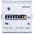 Product Image of 60Hz Flush Mount AC Hour Meter, Quick Connect Combination (24V)