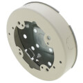 Product Image of 4-3/4" Dia. Solid Base Fixture Box Fitting (Ivory)