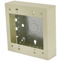 Product Image of Double-Gang Shallow Switch & Receptacle Device Box Fitting (Ivory)