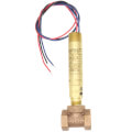 1/2" NPT Flotect Explosion-Proof Mini-Size Brass SPDT Flow Switch w/ Brass Tee