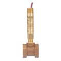 Product Image of 3/4" NPT Flotect Explosion-Proof Mini-Size Brass SPDT Flow Switch w/ Brass Tee