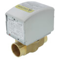 1" Sweat Connection Zone Valve, normally closed, w/ screw terminal block connection, 3.5 Cv (24v)