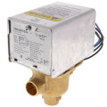 Product Image of 1/2" Sweat Connection 3 Way Zone Valve, port A normally closed, w/ end switch (24v)
