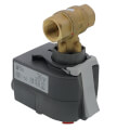 1/2" 2 Way Brass Threaded Standard Profile Valve w/ MVN Actuator (2.6 Cv)