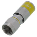Product Image of RG6/6Q Universal F Compression Connectors (Pack of 50)
