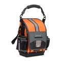 Product Image of TP-LC Hi-Viz Compact Zippered Technician Tool Pouch, Orange (11" x 7" x 12-1/2")