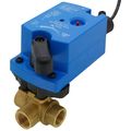Product Image of 1/2" NPT 3-Way Brass Valve w/ VA9104 On/Off and Floating Point