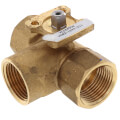 Product Image of 1-1/4" NPT 3-Way Stainless Steel Ball Valve (18.7 Cv)