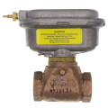 1/2" NPT Normally Open 2-Way Globe Valve w/ V3801 Compact Pneumatic Actuator, 3 to 6 psig (4.6 Cv)