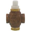 Product Image of 1/2" NPT 3 Way Mixing Valve Body, Slotted Stem w/ Small Bonnet (4.6 Cv)