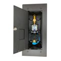Product Image of Concrete Deck Versatile Gas Plug & Anodized Aluminum Door with 3/4" NPT Inlet x 3/8" Quick Disconnect Outlet, 2 PSI