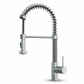 Product Image of Edison Single Handle Pull-Down Sprayer Kitchen Faucet (Chrome)