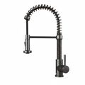 Product Image of Edison Single Handle Pull-Down Sprayer Kitchen Faucet (Graphite Black)