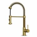 Product Image of Edison Single Handle Pull-Down Sprayer Kitchen Faucet (Matte Brushed Gold)