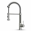 Product Image of Edison Single Handle Pull-Down Sprayer Kitchen Faucet (Stainless Steel)