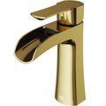 Product Image of Paloma Single Handle Bathroom Faucet (Matte Brushed Gold)