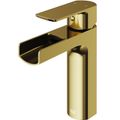 Product Image of Ileana Single Handle Bathroom Faucet (Matte Brushed Gold)