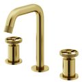 Product Image of Cass Two Handle Widespread Bathroom Faucet (Matte Brushed Gold)