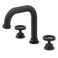 Product Image of Hart Two Handle Widespread Bathroom Faucet, Angular Spout (Matte Black)