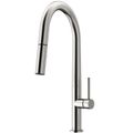 Product Image of Greenwich Single Handle Pull-Down Sprayer Kitchen Faucet (Stainless Steel)