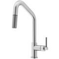 Product Image of Utopia Single Handle Pull-Down Sprayer Kitchen Bar Faucet (Stainless Steel)