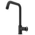 Product Image of Cass Industrial Single Handle Kitchen Bar Faucet (Matte Black), VG02040MB