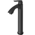 Product Image of Linus Single Handle Bathroom Vessel Faucet (Matte Black), VG03013MB