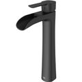 Product Image of Niko Single Handle Bathroom Vessel Faucet (Matte Black)