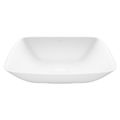 Product Image of Hyacinth Matte Stone 14" x 14" x 4" Square Vessel Bathroom Sink (Modern White)