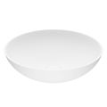 Product Image of Lotus Matte Stone 16" x 16" x 5" Round Vessel Bathroom Sink (Modern White)