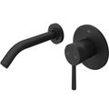 Product Image of Olus Single Handle Wall Mount Bathroom Faucet (Matte Black)