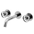 Product Image of Cass Two Handle Wall Mount Bathroom Faucet (Chrome)