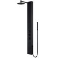 Product Image of Ellington 4-Jet Shower Panel System w/ Adj. Round Head & Shower Wand, 1.8 GPM (Matte Black)
