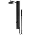 Product Image of Gardenia 2-Jet Shower Panel System/ Adj. Round Head & Shower Wand, 1.8 GPM (Matte Black)