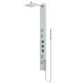 Product Image of Sutton 58" x 5" 4-Jet Shower Panel System w/ Adj. Square Head & Shower Wand, 1.8 GPM (SS)