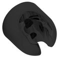 Product Image of VS-128 Metal Shower Bracket (Matte Black)